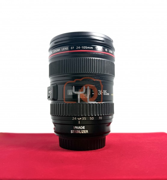 [USED-PJ33] Canon 24-105mm F4 L IS USM EF (No Lens Hood) , 90% Like New Condition (S/N:2266640)