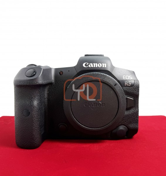 [USED-PJ33] Canon Eos R5 Body (SC:26K) , 85% Like New Condition (S/N:342027001389)