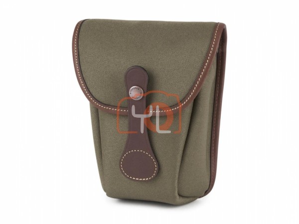 Billingham AVEA 8 Camera Pocket (Sage FibreNyte with Chocolate Leather Trim, 1.1L)