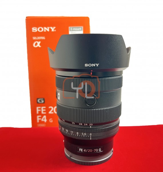 [USED-PJ33] Sony 20-70mm F4 G FE , 95% Like New Condition (S/N:1828838)
