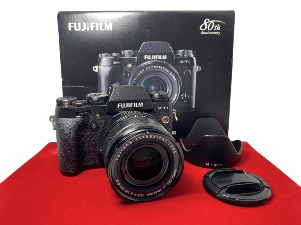 [USED-PJ33] Fujifilm X-T1 With 18-55MM F2.8-4 R XF LM OIS, 90% Like New Condition (S/N:43M02399)