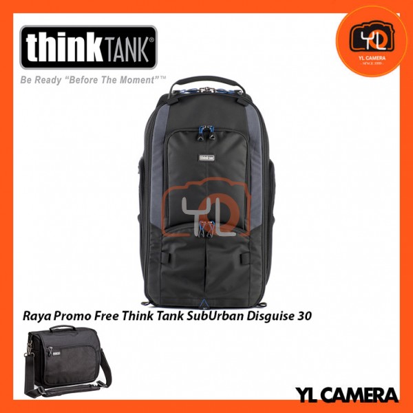(BUY 1 FREE 1) Think Tank Photo StreetWalker HardDrive V2.0 Backpack  ( Free Think Tank Photo Sub Urban Disguise 30 Shoulder Bag )