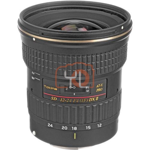 Tokina 12-24mm f/4 AT-X 124AF Pro DX II Autofocus Lens for Canon