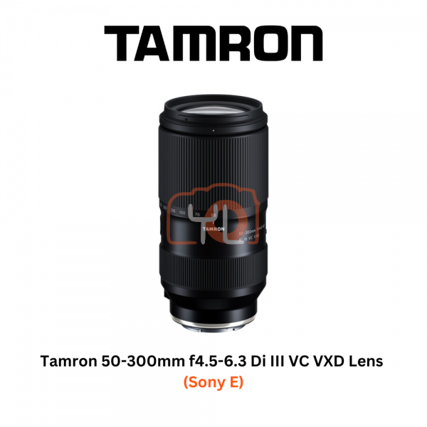 Tamron 50-300mm f4.5-6.3 Di III VC VXD Lens (Sony E)