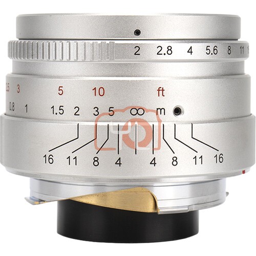 7artisans Photoelectric 35mm F2 Lens for Leica M (Silver)
