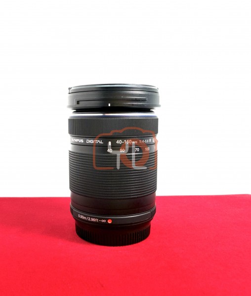 [USED-PJ33] Olympus 40-150mm F4-5.6 R M.Zuiko Digital (Black) , 95% Like New Condition (S/N:ABJD78829)