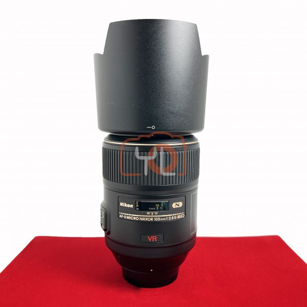 [USED-PJ33] Nikon 105mm F2.8 G Macro VR AFS, 90% Like New Condition (S/N:215381)