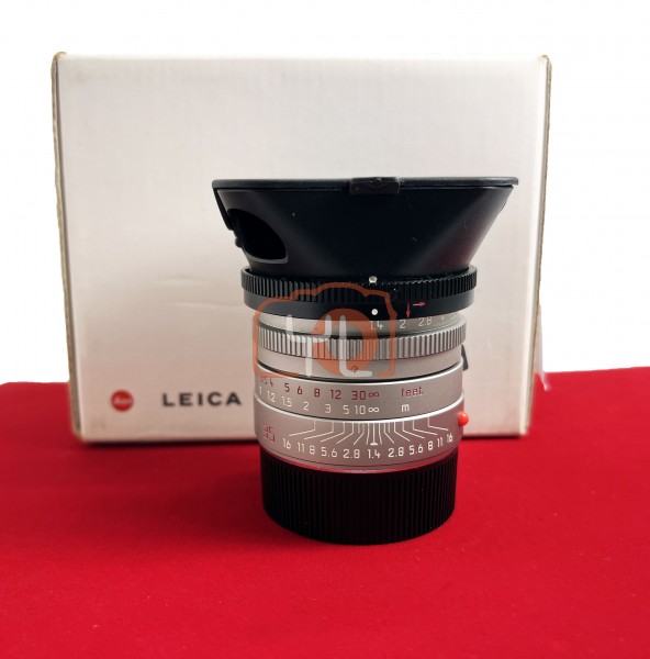 [USED-PJ33] Leica 35mm F1.4 Summilux-M ASPH Titanium 11859 (Frogging & Can't get sharp image), 90% Like New Condition (S/N:5383146)