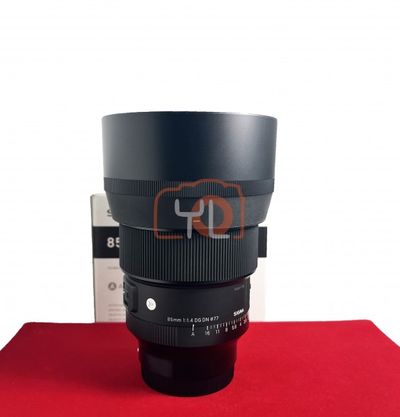 [USED-PJ33] Sigma 85mm F1.4 ART DG HSM (Sony FE ) ,95% Like New Condition (S/N:54941738)