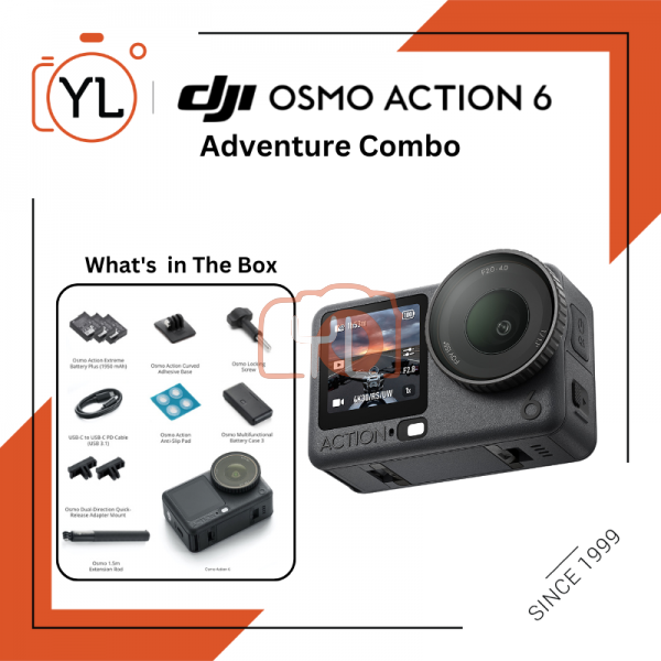 DJI OSMO ACTION 6 Adventure COMBO