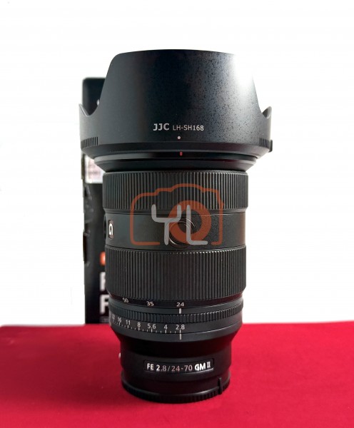 [USED-PJ33] Sony 24-70mm F2.8 GM II FE , 90% Like New Condition (S/N:1843632)