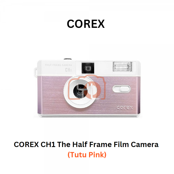 Corex CH1 Half Frame Film Camera (Tutu Pink)