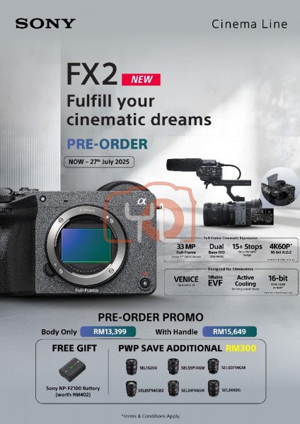 Sony FX2 Digital Cinema Camera with XLR Handle Unit (Pre-Order free battery sony np-fz100)