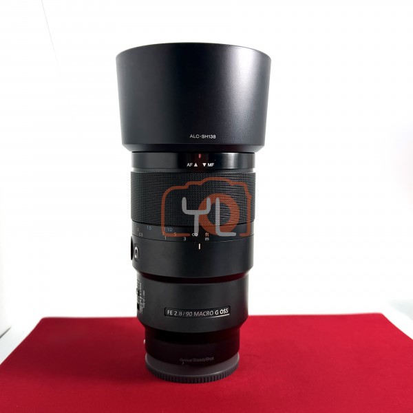 [USED-PJ33] Sony 90mm F2.8 G Macro OSS FE, 95% Condition Like New (S/N:1866995)