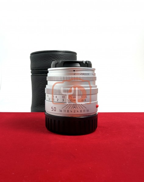 [USED-PJ33] Leica 50mm F2 Summicron-M ASPH 6 bits 11816, 95% Condition Like New (S/N:4037845)