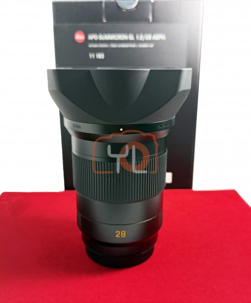 [USED-PJ33] Leica 28mm F2 APO-Summicron-SL ASPH (11183), 95% Condition Like New (S/N:4806641)