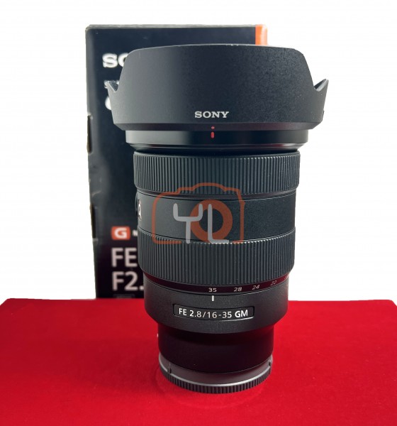 [USED-PJ33] Sony 16-35mm F2.8 GM FE, 95% Like New Condition (S/N:1947274)