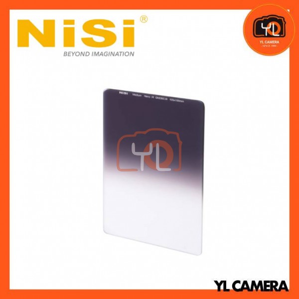 NiSi 100x150mm Nano IR Medium Graduated Neutral Density Filter – ND8 (0.9) – 3 Stop
