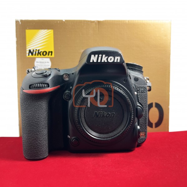 [USED-PJ33] Nikon D750 Body (Shutter Count: 38K), 90% Like New Condition (S/N:8510324)