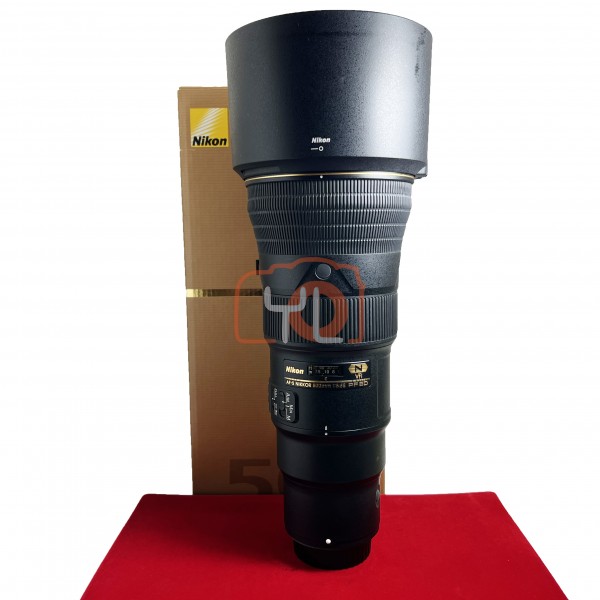 [USED-PJ33] Nikon 500mm F5.6 E PF VR AFS , 95% Like New Condition (S/N:206407)
