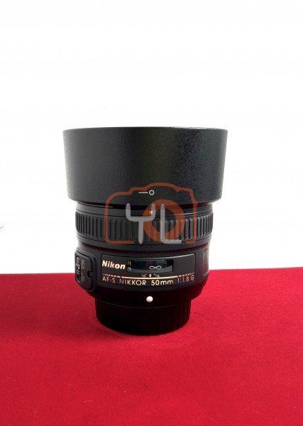 [USED-PJ33] Nikon 50mm F1.8 G AFS, 95% Like New Condition (S/N:3823162)