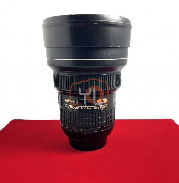 [USED-PJ33] Nikon 14-24mm F2.8 G AFS ED Nano Lens, 90% Like New Condition (S/N:374917)