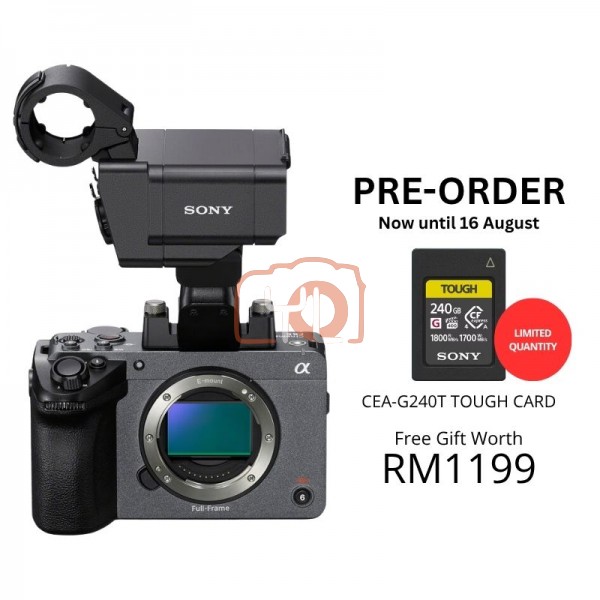 [PRE-ORDER] Sony FX5 Cinema Camera (with XLR Handle Unit)- Free CEA-G240T TOUGH CARD