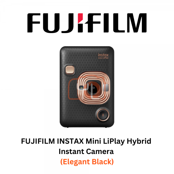 Fujifilm INSTAX Mini LiPlay (Elegant Black)