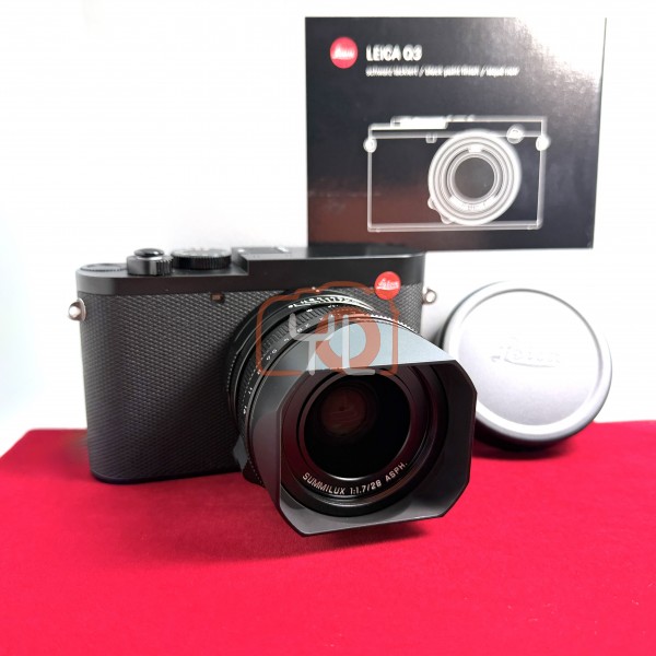 [USED-PJ33] Leica Q3 28mm Camera 19080, 95% Like New Condition (S/N:5716025)