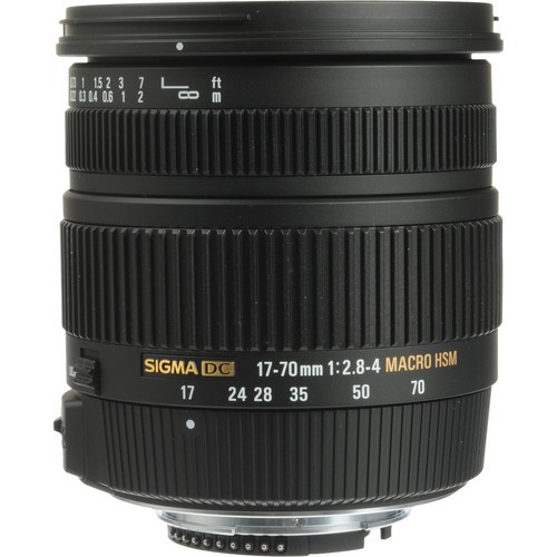 Sigma 17-70mm F2.8-4 DC Macro OS HSM Lens Nikon