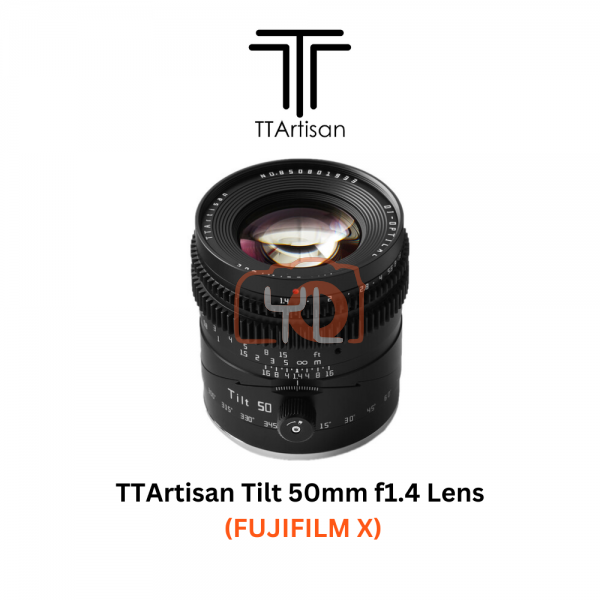 TTArtisan Tilt 50mm f1.4 Lens (FUJIFILM X)