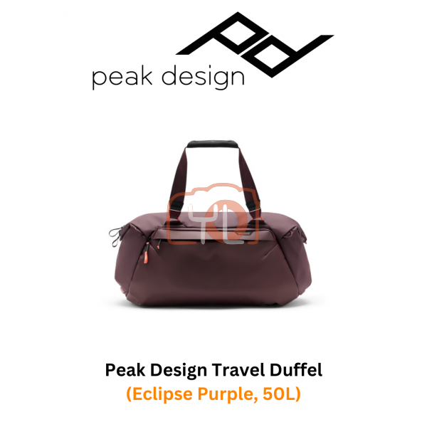 Peak Design Travel Duffel (Eclipse Purple, 50L)