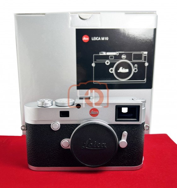 [USED-PJ33] Leica M10 Body (Silver) 20001, 90% Like New Condition (S/N:5252042)