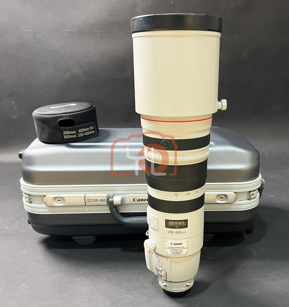 [USED-PJ33] Canon 200-400mm F4 L IS USM EF W/ 1.4X Extender ,95% Like New Condition (S/N:0400000048)