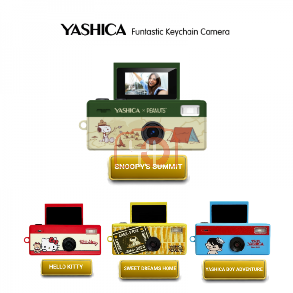 YASHICA Funtastic Keychain Camera (Snoopy's Summit)