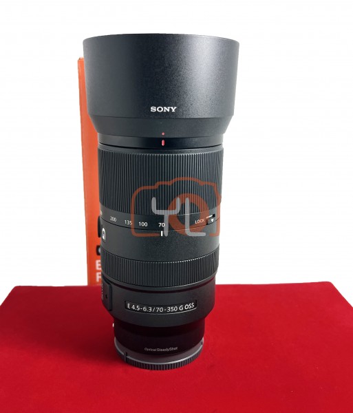 [USED-PJ33] Sony 70-350mm F4.5-6.3 G OSS SEL E-Mount , 95% Like New Condition (S/N:1885880)