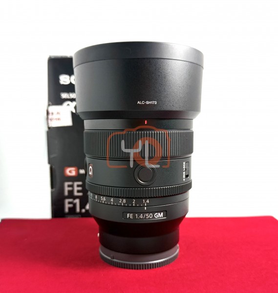 [USED-PJ33] Sony 50mm F1.4 GM FE, 95% Like New Condition (S/N:6821586)