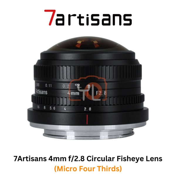 7Artisans 4mm f/2.8 Circular Fisheye Lens for Micro Four Thirds