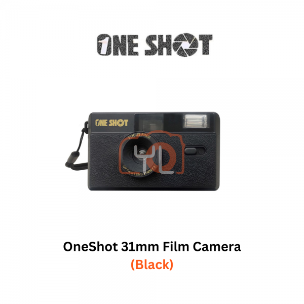 OneShot 31mm F9 Focus Free Film Cameras - Black