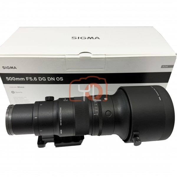 [USED-PJ33] Sigma 500mm F5.6 DG DN OS Sport (Sony FE), 90% Condition Like New (S/N:58103851)