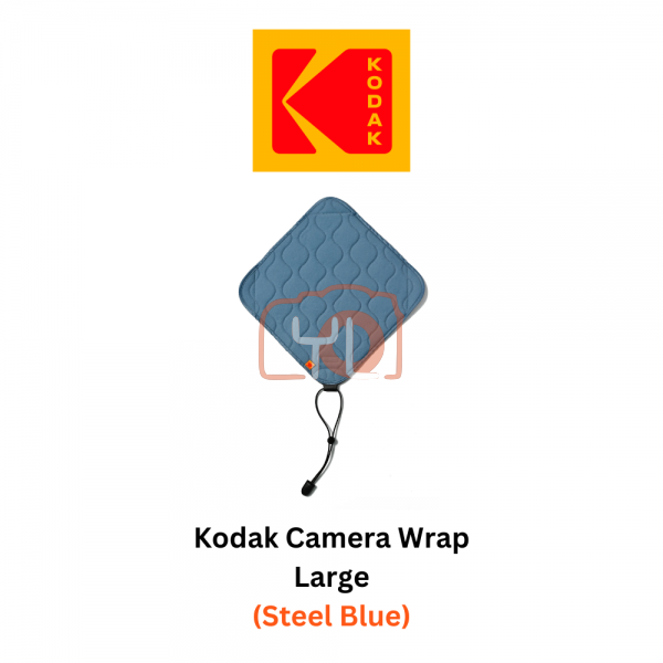 Kodak Camera Wrap Large (Steel Blue)