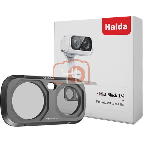 Haida NanoPro Magnetic Mist Black 1/4 Filter for Insta360 Luna Ultra (Black)