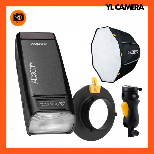 Godox AD200Pro TTL Pocket Flash W/ MagBox CUSTOM Kit