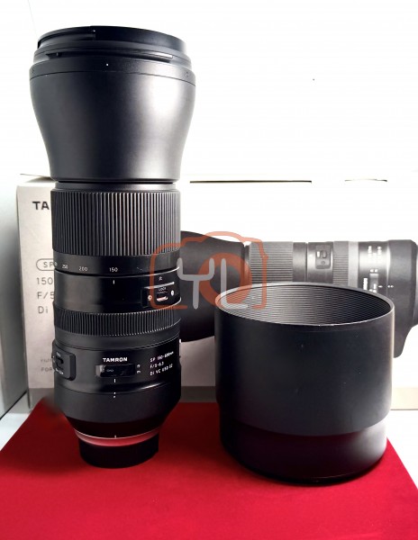 [USED-PJ33] Tamron 150-600mm F5-6.3 SP Di VC USD G2 Lens (Nikon F), 90% Condition Like New (S/N:008984)