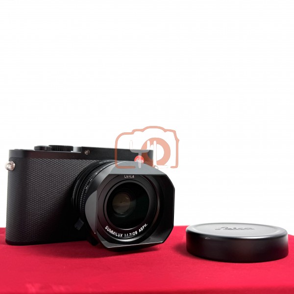 [USED-PJ33] Leica Q Camera 19000 + 2 Batteries *EVF Left Side Defect , 90% Like New Condition (S/N:5222008)