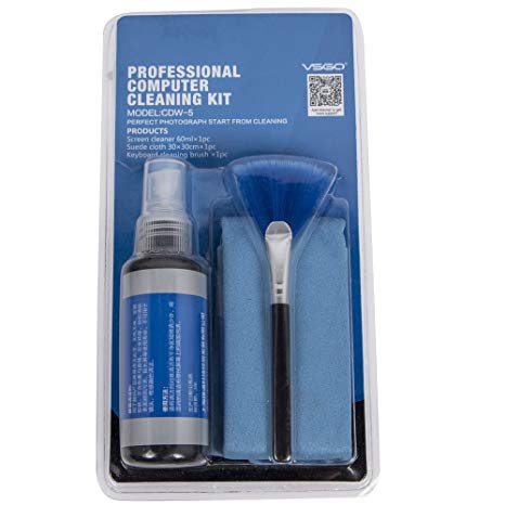 VSGO CDW-5 3-in-1 Computer Screen Cleaning Kit
