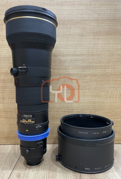 [USED @ YL LOW YAT]-Nikon AF-S 600mm F4G ED N VR Nikkor Lens (Focus Motor Have Sound) With Gitzo GT5562GTS Systematic 6X Carbon Fiber Tripod,S/N:202889 (Consignment)
