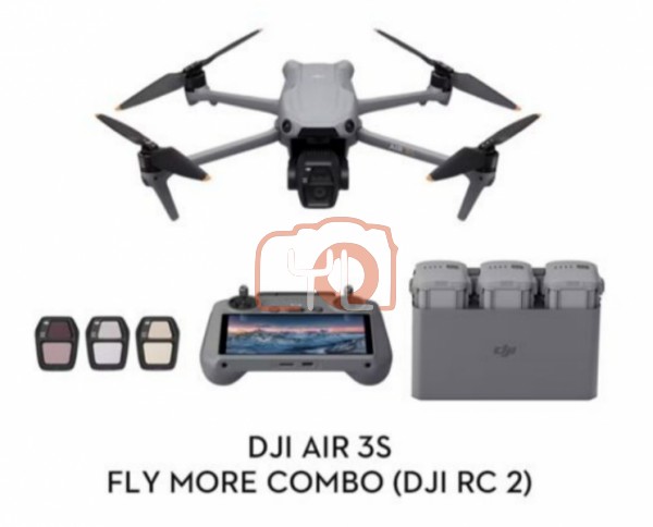 DJI Air 3S Fly More Combo(RC 2)