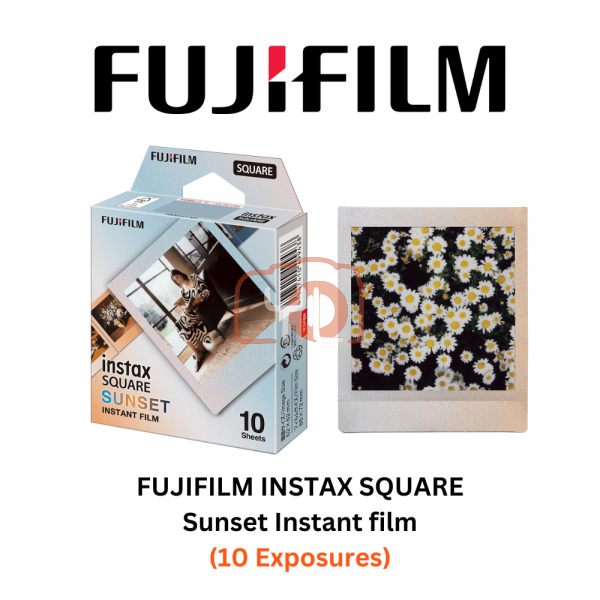 FUJIFILM INSTAX SQUARE (Sunset Film - 10 Exposures)