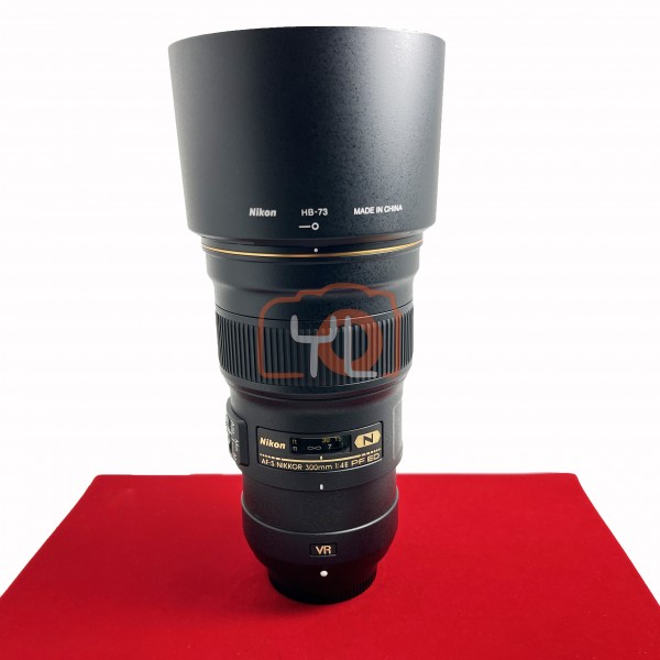 [USED-PJ33] Nikon 300mm F4 E PF VR AFS, 95% Like New Condition (S/N:234765)